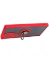 Buy Bizon Case Hybrid Ring Samsung Galaxy S24 Ultra smoky with a red frame - BIZ4110 - {ean13} - Home Screen Store Europe