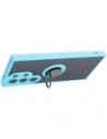 Kup Bizon Case Hybrid Ring Samsung Galaxy S24 Ultra fumuriu cu un cadru bleu deschis - BIZ4111 - {ean13} - Sklep Home Screen