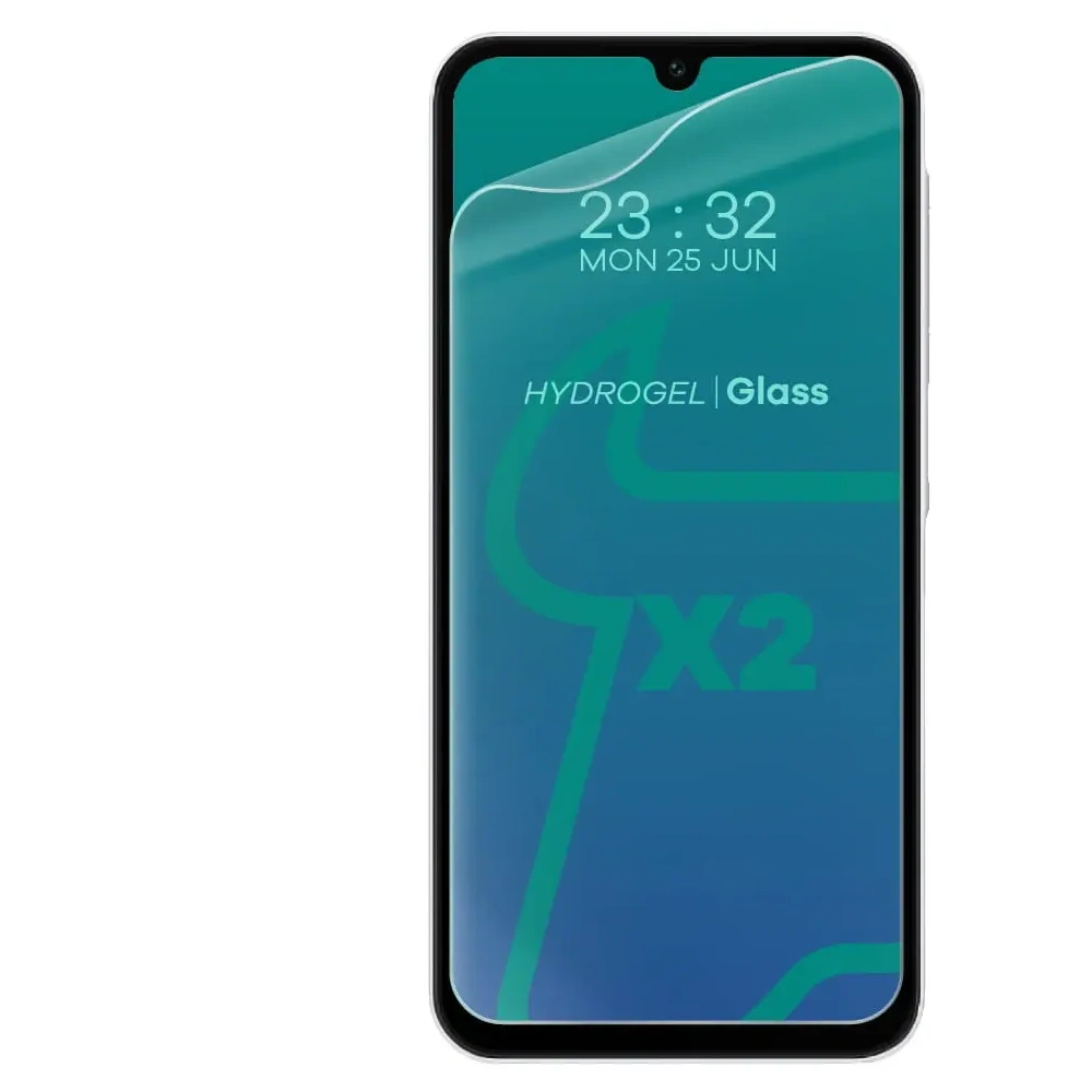 Folia hydrożelowa na ekran Bizon Glass Hydrogel Front do Samsung Galaxy A15 4G/5G Samsung Galaxy A25 5G / M15 5G [2 PACK]