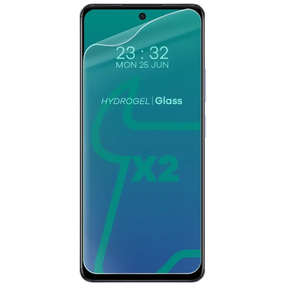Folia hydrożelowa na ekran Bizon Glass Hydrogel Front do Oppo A79 5G [2 PACK]