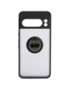 Kup Etui z uchwytem na palec Bizon Case Hybrid Ring do Google Pixel 8 Pro przydymione z czarną ramką - BIZ4119 - {ean13} - Sklep Home Screen