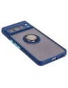 Kup Bizon Case Hybrid Ring Google Pixel 8 Pro fumuriu cu un cadru albastru închis - BIZ4120 - {ean13} - Sklep Home Screen