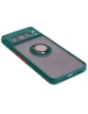 Kup Etui z uchwytem na palec Bizon Case Hybrid Ring do Google Pixel 8 Pro przydymione z ciemnozieloną ramką - BIZ4121 - {ean13} - Sklep Home Screen