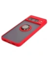 Kup Etui z uchwytem na palec Bizon Case Hybrid Ring do Google Pixel 8 Pro przydymione z czerwoną ramką - BIZ4122 - {ean13} - Sklep Home Screen