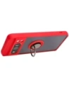Kup Etui s úchytem na prst Bizon Case Hybrid Ring pro Google Pixel 8 Pro kouřové s červeným rámečkem - BIZ4122 - {ean13} - Sklep Home Screen