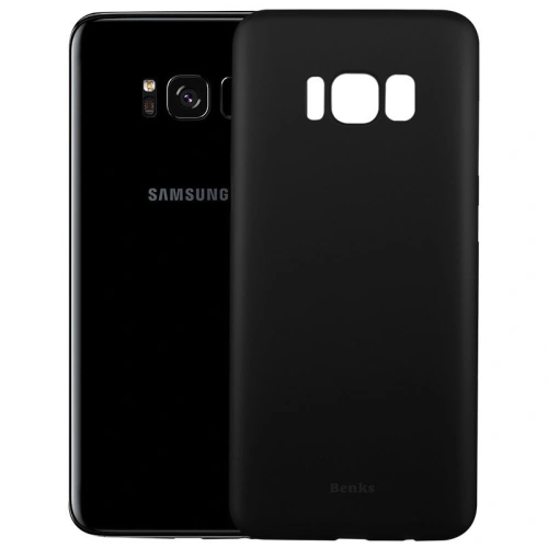 Kup Etui Benks Lollipop 0.4mm Galaxy S8 Plus Fekete - BKS125BLK - {ean13} - Sklep Home Screen
