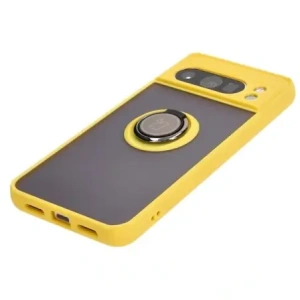 Kup Bizon Case Hybrid Ring Google Pixel 8 Pro rauchig mit einem gelben Rahmen - BIZ4123 - {ean13} - Sklep Home Screen