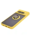 Kup Bizon Case Hybrid Ring Google Pixel 8 Pro rauchig mit einem gelben Rahmen - BIZ4123 - {ean13} - Sklep Home Screen
