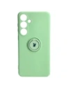 Kup Etui Bizon Case Silicone Ring Sq do Samsung Galaxy S24 Plus jasnozielone - BIZ4135 - {ean13} - Sklep Home Screen