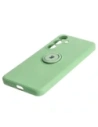 Kup Etui Bizon Case Silicone Ring Sq do Samsung Galaxy S24 Plus jasnozielone - BIZ4135 - {ean13} - Sklep Home Screen
