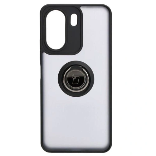 Kup Etui z uchwytem na palec Bizon Case Hybrid Ring do Xiaomi Redmi 13C / Xiaomi Poco C65 przydymione z czarną ramką - BIZ4139 - {ean13} - Sklep Home Screen