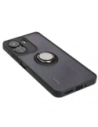 Kup Etui z uchwytem na palec Bizon Case Hybrid Ring do Xiaomi Redmi 13C / Xiaomi Poco C65 przydymione z czarną ramką - BIZ4139 - {ean13} - Sklep Home Screen