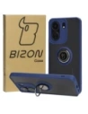 Kup Etui z uchwytem na palec Bizon Case Hybrid Ring do Xiaomi Redmi 13C / Xiaomi Poco C65 przydymione z granatową ramką - BIZ4140 - {ean13} - Sklep Home Screen