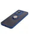 Kup Etui z uchwytem na palec Bizon Case Hybrid Ring do Xiaomi Redmi 13C / Xiaomi Poco C65 przydymione z granatową ramką - BIZ4140 - {ean13} - Sklep Home Screen