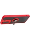 Buy Bizon Case Hybrid Ring Xiaomi Redmi 13C / Xiaomi Poco C65 smoky with a red frame - BIZ4141 - {ean13} - Home Screen Store Europe