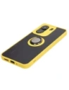 Buy Bizon Case Hybrid Ring Xiaomi Redmi 13C / Xiaomi Poco C65 smoky with a yellow frame - BIZ4143 - {ean13} - Home Screen Store Europe