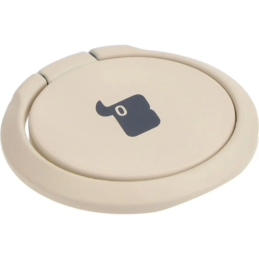 Uchwyt na palec Bizon Accessories Ring Turtle uniwersalny beżowy