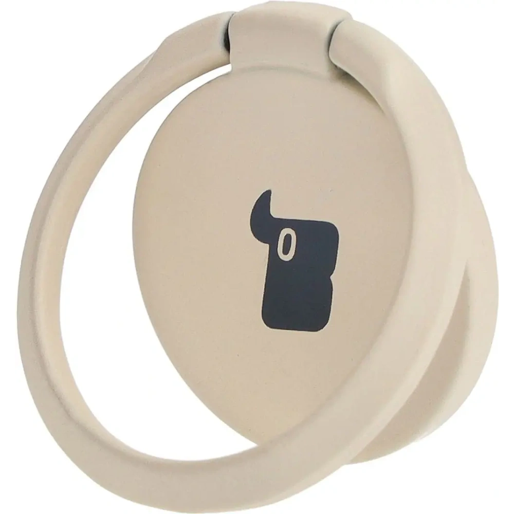 Uchwyt na palec Bizon Accessories Ring Turtle uniwersalny beżowy