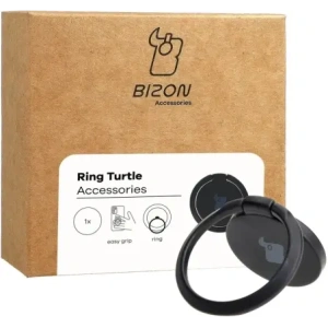Kup Uchwyt na palec Bizon Accessories Ring Turtle uniwersalny czarny - BIZ4150 - {ean13} - Sklep Home Screen