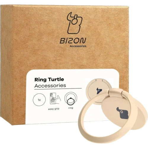 Buy Bizon Accessories Ring Turtle universal coffee - BIZ4154 - {ean13} - Home Screen Store Europe