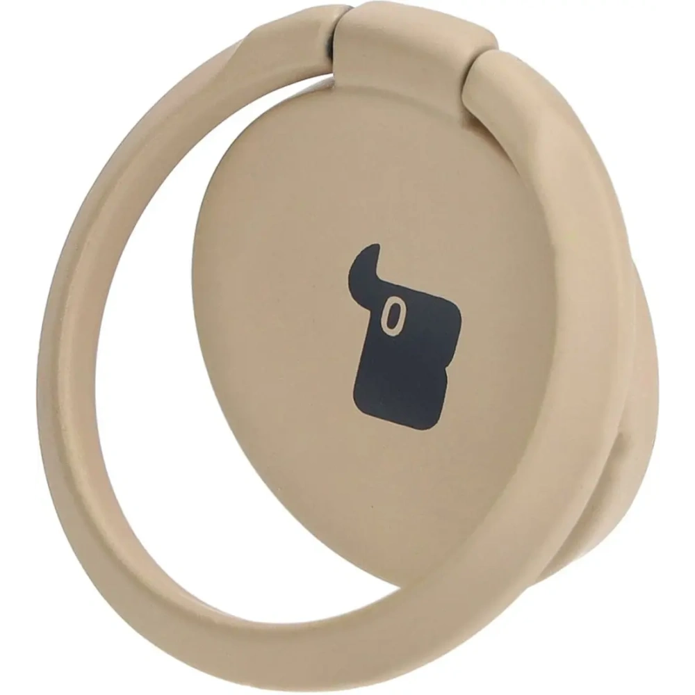 Uchwyt na palec Bizon Accessories Ring Turtle uniwersalny kawowy