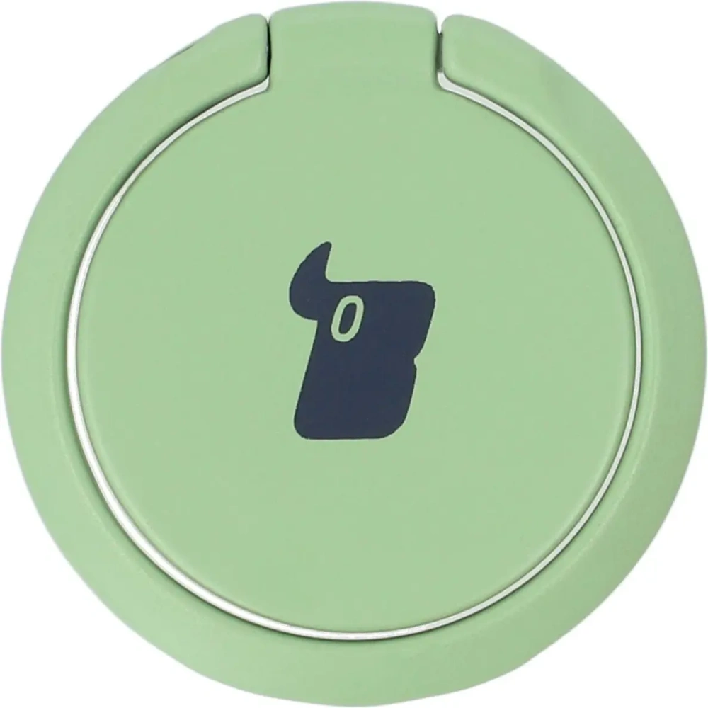 Uchwyt na palec Bizon Accessories Ring Turtle uniwersalny jasnozielony