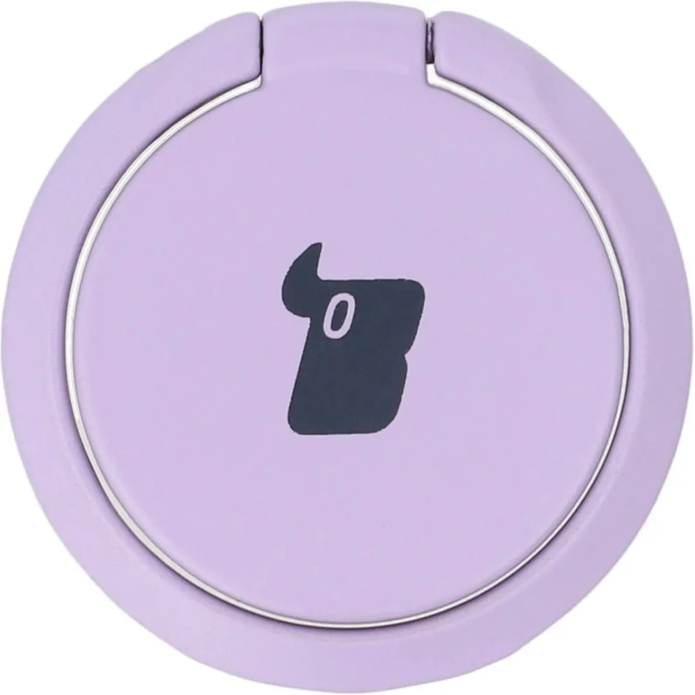 Uchwyt na palec Bizon Accessories Ring Turtle uniwersalny jasnofioletowy