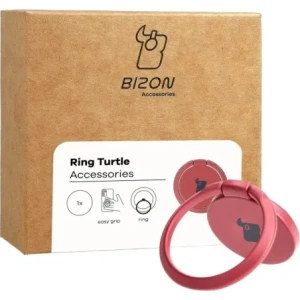 Kup Úchyt na prst Bizon Accessories Ring Turtle univerzální růžový - BIZ4158 - {ean13} - Sklep Home Screen