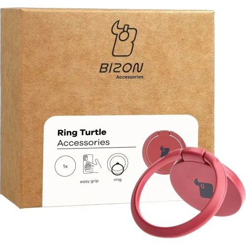 Kup Úchyt na prst Bizon Accessories Ring Turtle univerzální růžový - BIZ4158 - {ean13} - Sklep Home Screen