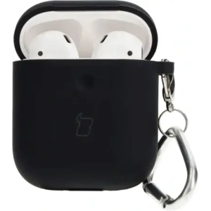 Kup Căști Bizon pentru AirPods 1/2, din silicon, negre. - BIZ4159 - {ean13} - Sklep Home Screen