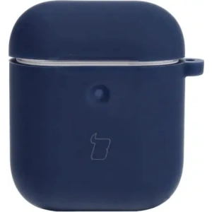Kup Căști Bizon Case din silicon pentru AirPods 1/2, culoare albastru închis - BIZ4160 - {ean13} - Sklep Home Screen