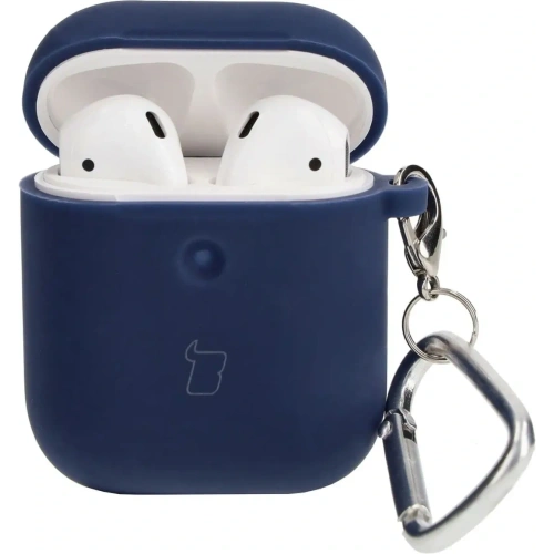 Kup Bizon Case Fejhallgató Szilikon AirPods 1/2 sötétkék - BIZ4160 - {ean13} - Sklep Home Screen