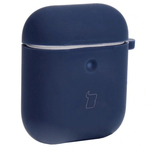 Kup Bizon Case Fejhallgató Szilikon AirPods 1/2 sötétkék - BIZ4160 - {ean13} - Sklep Home Screen