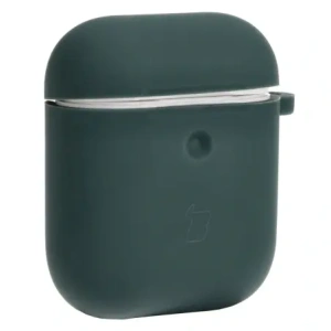 Kup Căști Bizon Case din silicon pentru AirPods 1/2 verde închis - BIZ4161 - {ean13} - Sklep Home Screen