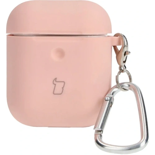 Kup Etui Bizon Case Headphone Silicone do AirPods 1/2 jasnoróżowe - BIZ4162 - {ean13} - Sklep Home Screen