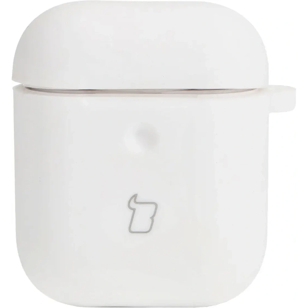 Etui Bizon Case Headphone Silicone do AirPods 1/2 białe