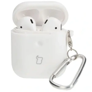 Kup Căști Bizon Case din silicon pentru AirPods 1/2 alb. - BIZ4163 - {ean13} - Sklep Home Screen