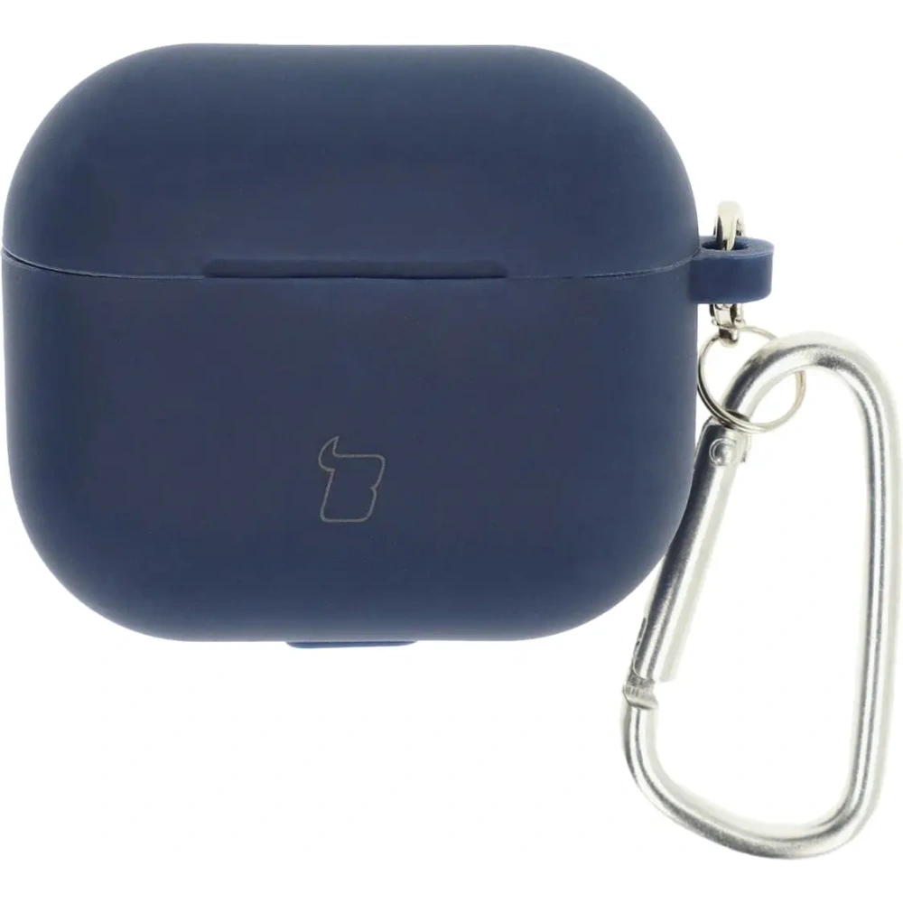 Etui Bizon Case Headphone Silicone do AirPods 3 granatowe