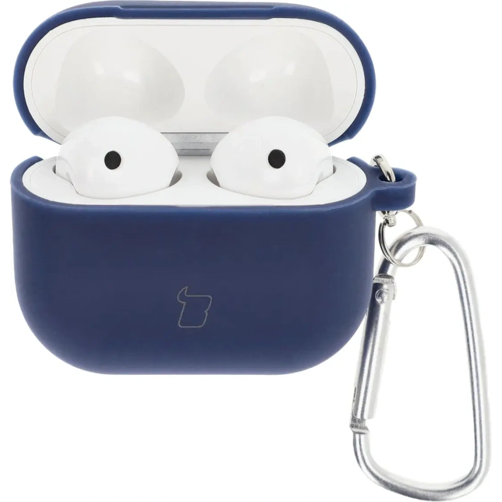 Etui Bizon Case Headphone Silicone do AirPods 3 granatowe