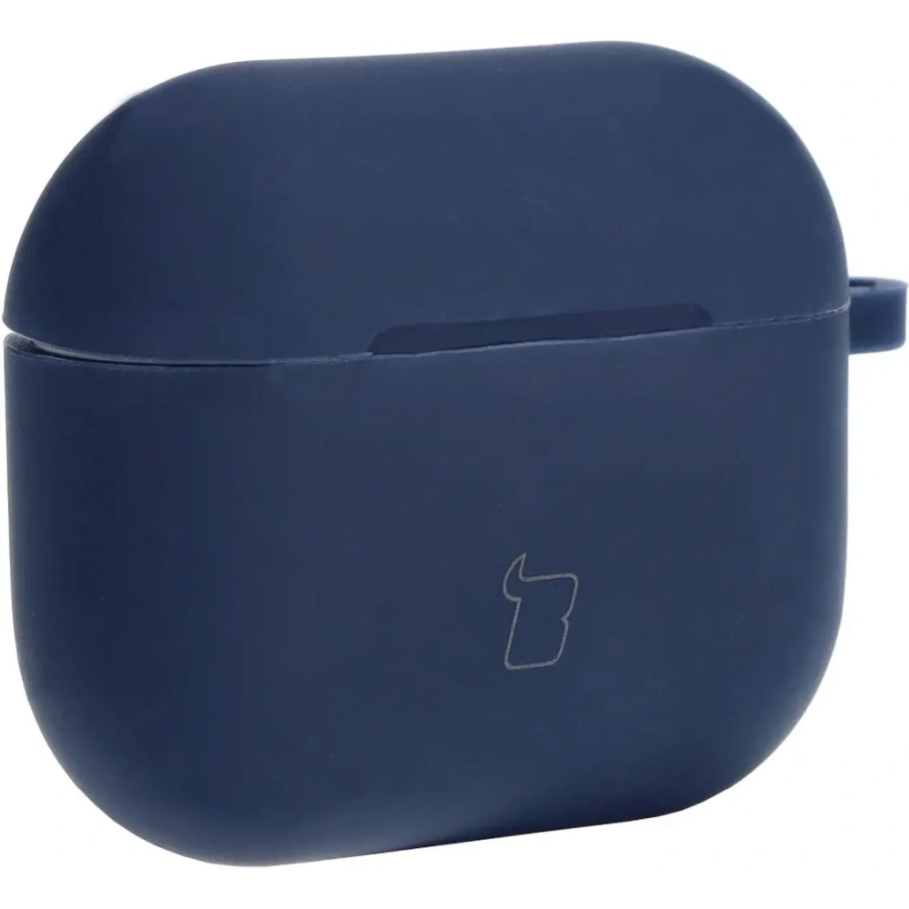 Etui Bizon Case Headphone Silicone do AirPods 3 granatowe
