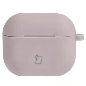 Etui Bizon Case sluchátka silikonové pro AirPods 3 levandulové