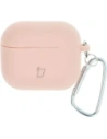 Etui Bizon Case Headphone Silicone do AirPods 3 jasnoróżowe