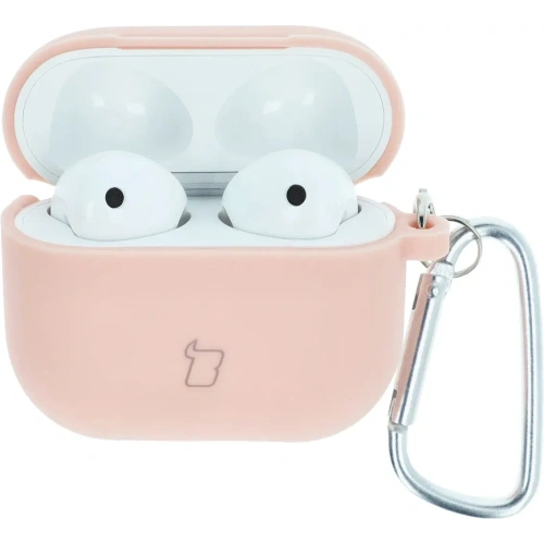 Kup Căști Bizon Case pentru AirPods 3 din silicon roz deschis. - BIZ4167 - {ean13} - Sklep Home Screen