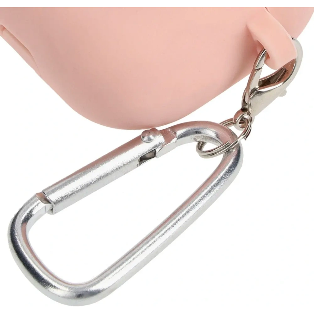 Etui Bizon Case Headphone Silicone do AirPods 3 jasnoróżowe