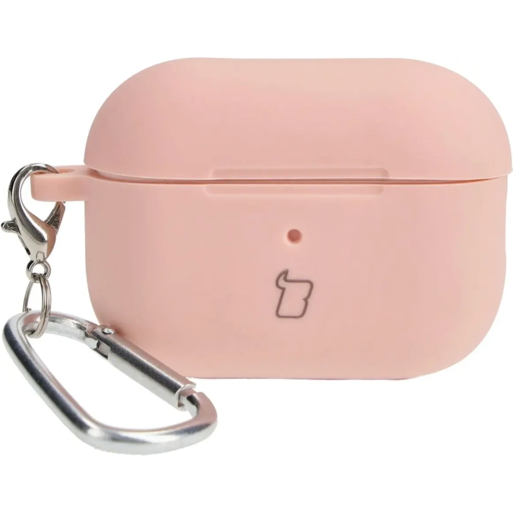 Etui Bizon Case Headphone Silicone do AirPods Pro 2 jasnoróżowe