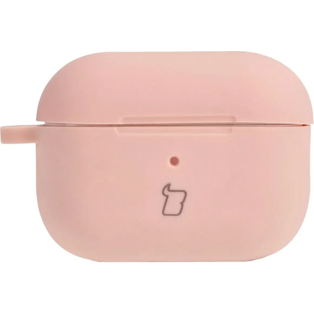 Etui Bizon Case Headphone Silicone do AirPods Pro 2 jasnoróżowe