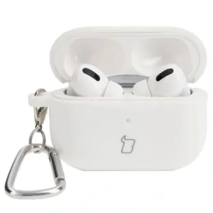 Kup Etui Bizon Case Headphone Silicone do AirPods Pro 2 białe - BIZ4173 - {ean13} - Sklep Home Screen