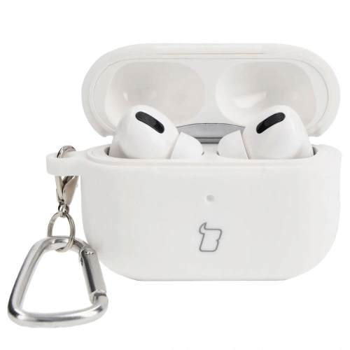 Kup Etui Bizon Case Headphone Silicone do AirPods Pro 2 białe - BIZ4173 - {ean13} - Sklep Home Screen
