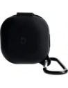 Etui Bizon Case Headphone Silicone do Samsung Galaxy Buds Live / Pro / Buds2 / Buds2 Pro / Buds FE czarne