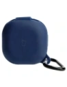 Etui Bizon Case Headphone Silicone do Samsung Galaxy Buds Live / Pro / Buds2 / Buds2 Pro / Buds FE modré
